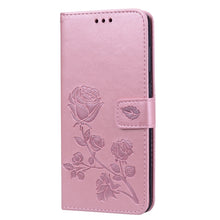 Load image into Gallery viewer, Rose Embossed Horizontal Flip PU Leather Case for Samsung Galaxy A9 (2018) , with Holder &amp; Card Slots &amp; Wallet