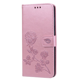 Rose Embossed Horizontal Flip PU Leather Case for Samsung Galaxy A9 (2018) , with Holder & Card Slots & Wallet