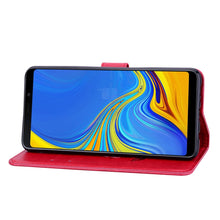 Load image into Gallery viewer, Rose Embossed Horizontal Flip PU Leather Case for Samsung Galaxy A9 (2018) , with Holder &amp; Card Slots &amp; Wallet, For Samsung Galaxy A9 (2018)