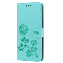 Load image into Gallery viewer, Rose Embossed Horizontal Flip PU Leather Case for Samsung Galaxy J4 Plus, with Holder &amp; Card Slots &amp; Wallet, For Samsung Galaxy J4 Plus