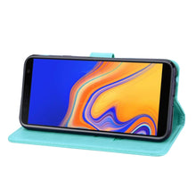 Load image into Gallery viewer, Rose Embossed Horizontal Flip PU Leather Case for Samsung Galaxy J4 Plus, with Holder &amp; Card Slots &amp; Wallet, For Samsung Galaxy J4 Plus