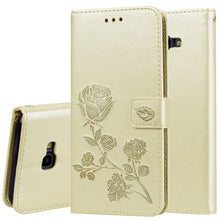 Load image into Gallery viewer, Rose Embossed Horizontal Flip PU Leather Case for Samsung Galaxy J4 Plus, with Holder &amp; Card Slots &amp; Wallet, For Samsung Galaxy J4 Plus