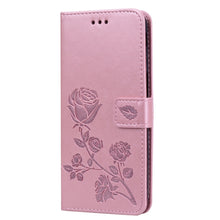 Load image into Gallery viewer, Rose Embossed Horizontal Flip PU Leather Case for Samsung Galaxy J6 Plus, with Holder &amp; Card Slots &amp; Wallet