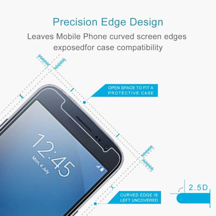 9H 2.5D Tempered Glass Film for Galaxy J2 (2016)