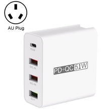 Load image into Gallery viewer, WLX-A6 4 Ports Quick Charging USB Travel Charger Power Adapter, AU Plug