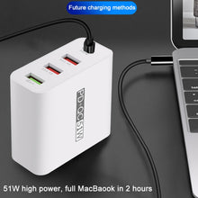 Load image into Gallery viewer, WLX-A6 4 Ports Quick Charging USB Travel Charger Power Adapter, AU Plug