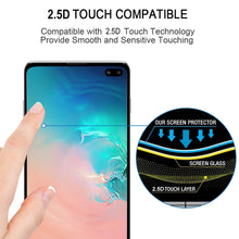 Load image into Gallery viewer, 25 PCS 9H 2.5D Premium Curved Screen Crystal Tempered Glass Film for Galaxy S10 Plus