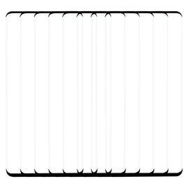 25 PCS 9H 2.5D Premium Curved Screen Crystal Tempered Glass Film for Galaxy S10, Lessen Version