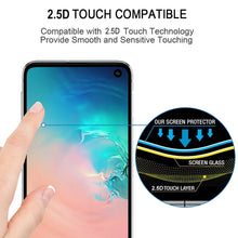 Load image into Gallery viewer, 25 PCS 9H 2.5D Premium Curved Screen Crystal Tempered Glass Film for Galaxy S10, Lessen Version