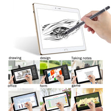 Load image into Gallery viewer, Long Universal Rechargeable Capacitive Touch Screen Stylus Pen with 2.3mm Superfine Metal Nib for iPhone, iPad, Samsung, and Other Capacitive Touch Screen Smartphones or Tablet PC