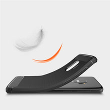 Load image into Gallery viewer, For Galaxy S9 Brushed Carbon Fiber Texture Soft TPU Anti-skip Protective Cover Back Case, For Galaxy S9, For Samsung Galaxy S9