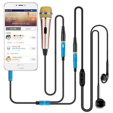 Load image into Gallery viewer, 2 in 1 3.5mm Male to Double 3.5mm Female TPE High-elastic Audio Cable Splitter, Cable Length: 32cm