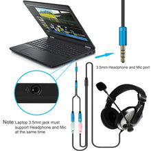 Load image into Gallery viewer, 2 in 1 3.5mm Male to Double 3.5mm Female TPE High-elastic Audio Cable Splitter, Cable Length: 32cm