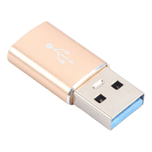 Load image into Gallery viewer, 3 PCS USB-C / Type-C Female to USB 3.0 Male Aluminum Alloy Adapter, Support Charging &amp; Transmission Data, USB 3.0