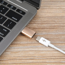 Load image into Gallery viewer, 3 PCS USB-C / Type-C Female to USB 3.0 Male Aluminum Alloy Adapter, Support Charging &amp; Transmission Data, USB 3.0