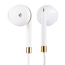 Load image into Gallery viewer, White Wire Body 3.5mm In-Ear Earphone with Line Control &amp; Mic