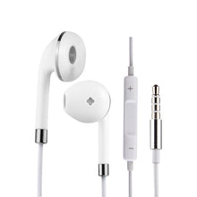 Load image into Gallery viewer, White Wire Body 3.5mm In-Ear Earphone with Line Control &amp; Mic