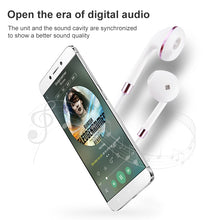 Load image into Gallery viewer, White Wire Body 3.5mm In-Ear Earphone with Line Control &amp; Mic