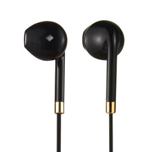 Load image into Gallery viewer, Black Wire Body 3.5mm In-Ear Earphone with Line Control &amp; Mic for iPhone, Galaxy, Huawei, Xiaomi, LG, HTC and Other Smart Phones