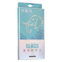 Load image into Gallery viewer, 50 PCS Elephant Pattern Paper Outer + Plastic Inner Packaging Box for Tempered Glass Screen Protector
