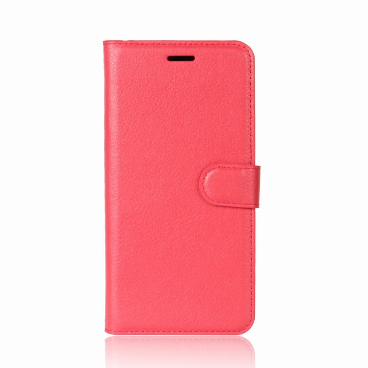 For Galaxy S9 Litchi Texture Horizontal Flip Leather Case with Holder & Wallet & Card Slots