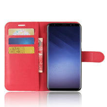 Load image into Gallery viewer, For Galaxy S9 Litchi Texture Horizontal Flip Leather Case with Holder &amp; Wallet &amp; Card Slots