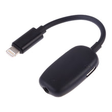 Load image into Gallery viewer, 8 Pin to 8 Pin Charging Interface + 8 Pin Earphone Interface + 3.5mm Audio Interface Earphone Adapter, Black, Pink, Gold, Red, Silver