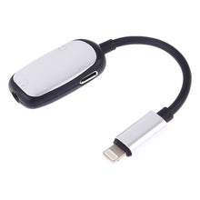 Load image into Gallery viewer, 8 Pin to 8 Pin Charging Interface + 8 Pin Earphone Interface + 3.5mm Audio Interface Earphone Adapter, Black, Pink, Gold, Red, Silver