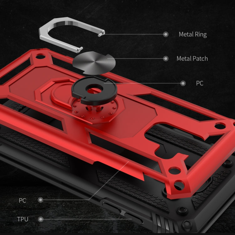 Armor Shockproof TPU + PC Protective Case for Galaxy A6 (2018), with 360 Degree Rotation Holder