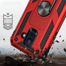 Load image into Gallery viewer, Armor Shockproof TPU + PC Protective Case for Galaxy A6 (2018), with 360 Degree Rotation Holder