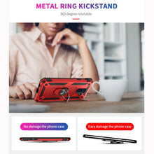 Load image into Gallery viewer, Armor Shockproof TPU + PC Protective Case for Galaxy A6 (2018), with 360 Degree Rotation Holder