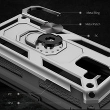 Load image into Gallery viewer, Armor Shockproof TPU + PC Protective Case for Galaxy A8 (2018), with 360 Degree Rotation Holder, For Galaxy A8 (2018)