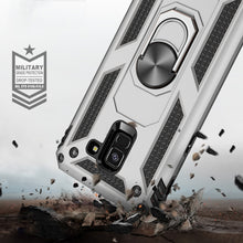 Load image into Gallery viewer, Armor Shockproof TPU + PC Protective Case for Galaxy A8 (2018), with 360 Degree Rotation Holder, For Galaxy A8 (2018)
