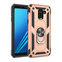 Load image into Gallery viewer, Armor Shockproof TPU + PC Protective Case for Galaxy A8 (2018), with 360 Degree Rotation Holder, For Galaxy A8 (2018)