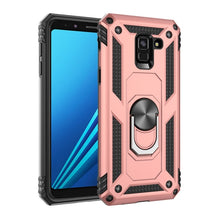 Load image into Gallery viewer, Armor Shockproof TPU + PC Protective Case for Galaxy A8 (2018), with 360 Degree Rotation Holder, For Galaxy A8 (2018)