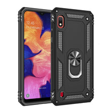Load image into Gallery viewer, Armor Shockproof TPU + PC Protective Case for Galaxy A10, with 360 Degree Rotation Holder