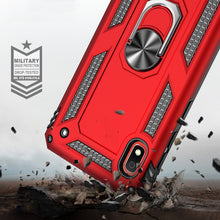 Load image into Gallery viewer, Armor Shockproof TPU + PC Protective Case for Galaxy A10, with 360 Degree Rotation Holder, For Galaxy A10