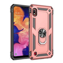 Load image into Gallery viewer, Armor Shockproof TPU + PC Protective Case for Galaxy A10, with 360 Degree Rotation Holder