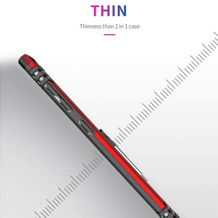 Armor Shockproof TPU + PC Protective Case for Galaxy A10, with 360 Degree Rotation Holder