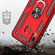 Load image into Gallery viewer, Armor Shockproof TPU + PC Protective Case for Galaxy A30, with 360 Degree Rotation Holder, For Galaxy A30