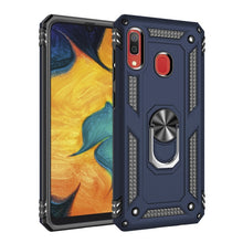 Load image into Gallery viewer, Armor Shockproof TPU + PC Protective Case for Galaxy A30, with 360 Degree Rotation Holder