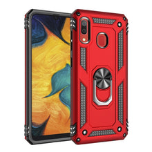 Load image into Gallery viewer, Armor Shockproof TPU + PC Protective Case for Galaxy A30, with 360 Degree Rotation Holder
