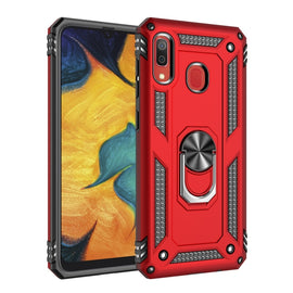 Armor Shockproof TPU + PC Protective Case for Galaxy A30, with 360 Degree Rotation Holder