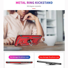 Load image into Gallery viewer, Armor Shockproof TPU + PC Protective Case for Galaxy A30, with 360 Degree Rotation Holder