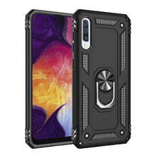Load image into Gallery viewer, Armor Shockproof TPU + PC Protective Case for Galaxy A50, with 360 Degree Rotation Holder, For Galaxy A50
