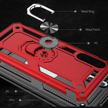 Load image into Gallery viewer, Armor Shockproof TPU + PC Protective Case for Galaxy A50, with 360 Degree Rotation Holder, For Galaxy A50
