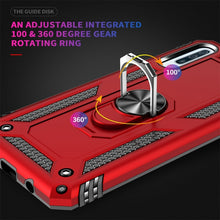 Load image into Gallery viewer, Armor Shockproof TPU + PC Protective Case for Galaxy A50, with 360 Degree Rotation Holder, For Galaxy A50