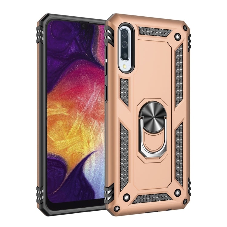 Armor Shockproof TPU + PC Protective Case for Galaxy A50, with 360 Degree Rotation Holder