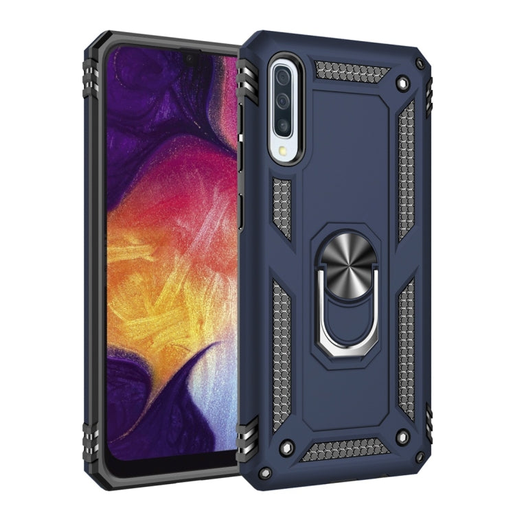 Armor Shockproof TPU + PC Protective Case for Galaxy A50, with 360 Degree Rotation Holder