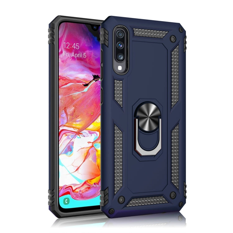 Armor Shockproof TPU + PC Protective Case for Galaxy A70, with 360 Degree Rotation Holder